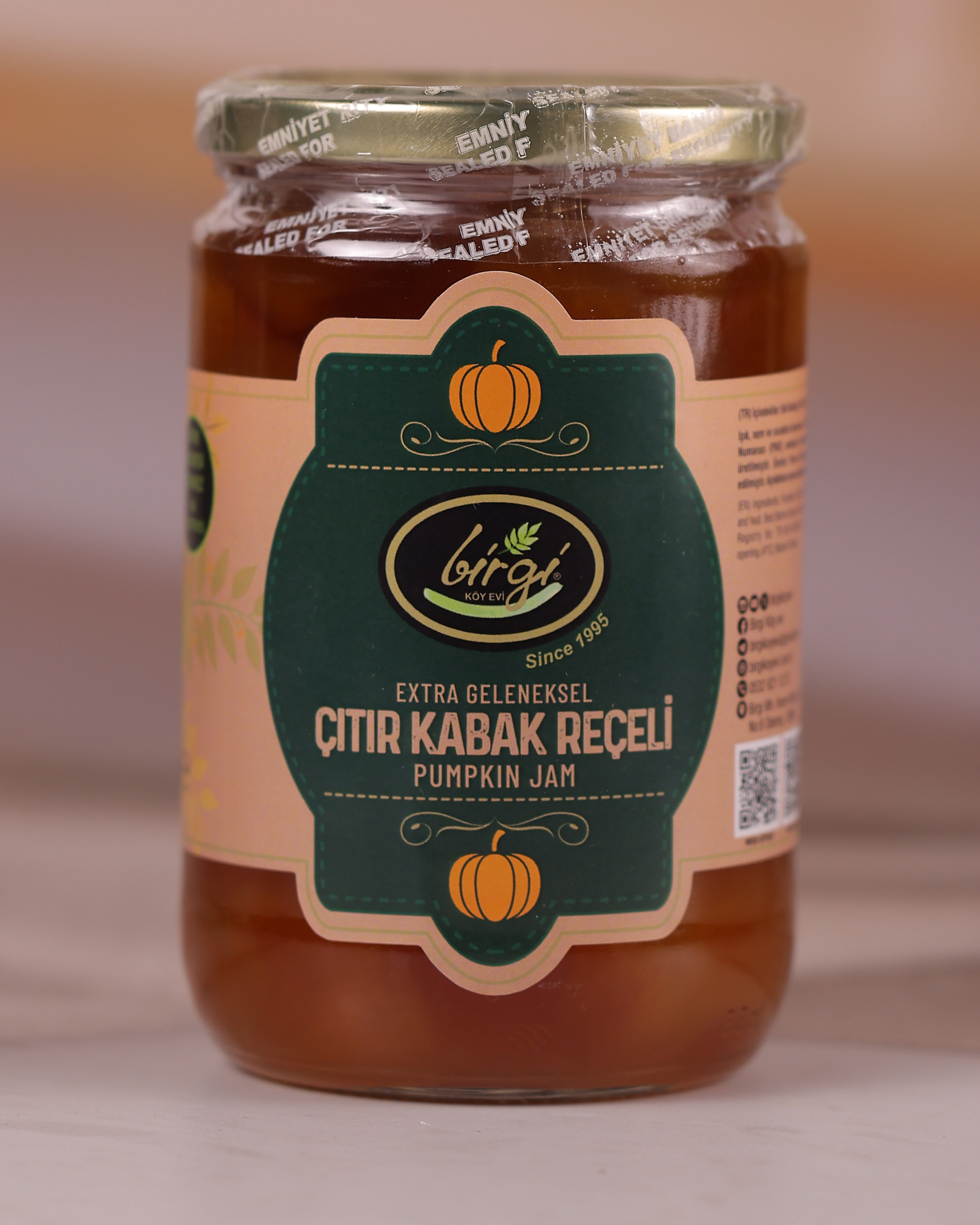 Çıtır Kabak Reçeli 800 g | Geleneksel Balkabağı Reçeli | Birgi Köy EviBirgi Köy EviREÇELLERÇıtır Kabak Reçeli 800 g – Birgi Köy Evi