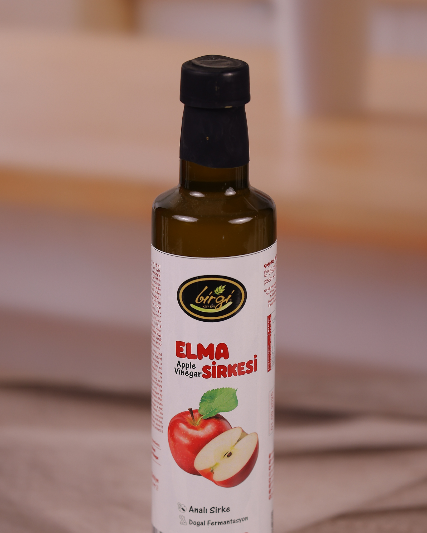 Elma Sirkesi 500 g | Doğal Fermente Anal SirkeBirgi Köy EviSİRKELERElma Sirkesi 500 g (Doğal Fermente)
