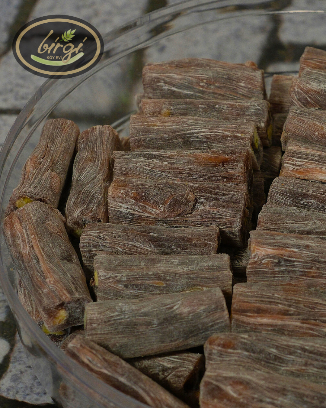 Karadut Aromalı Antep Fıstıklı Lokum 1Kg