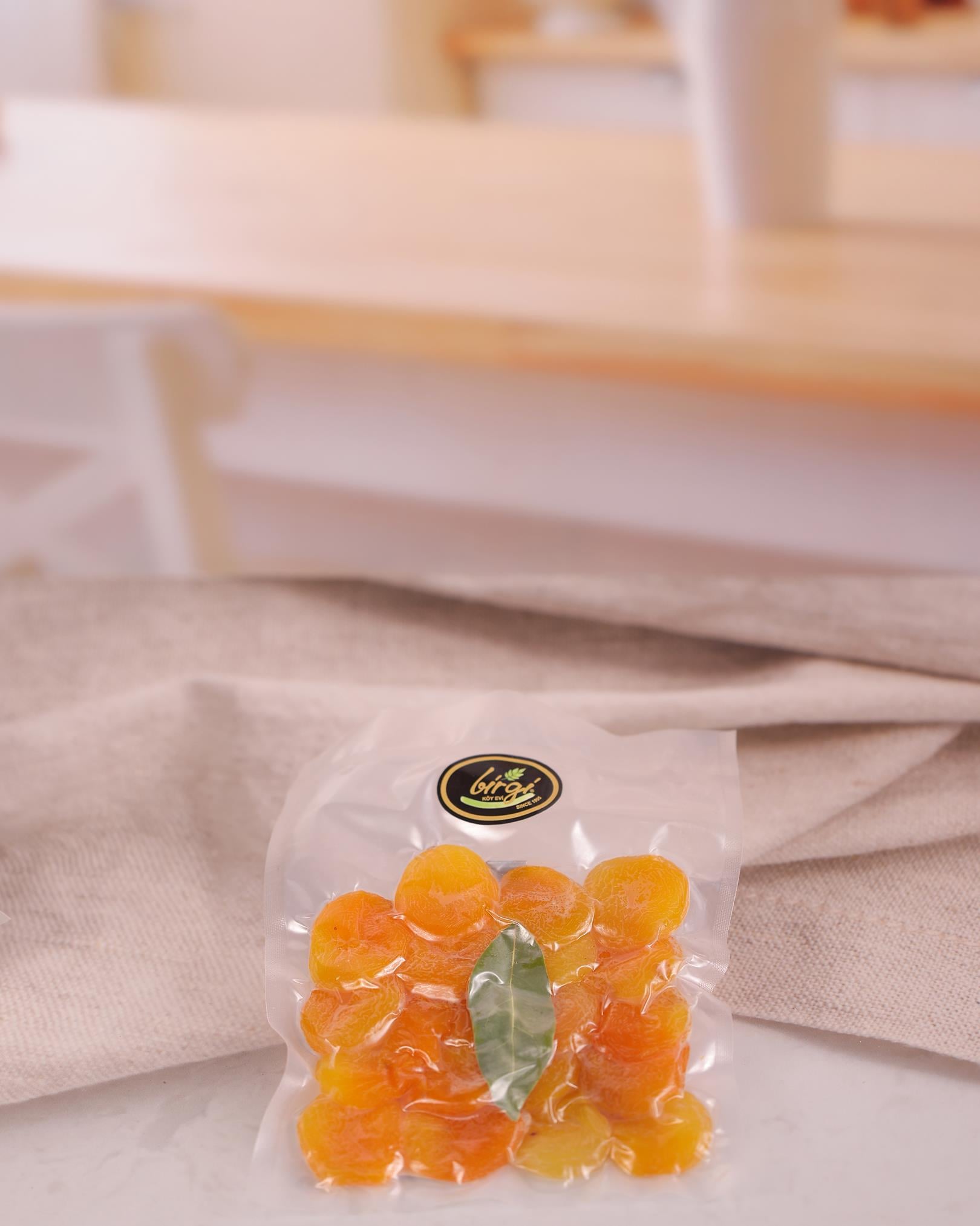Birgi Köy EviKURUTULMUŞ MEYVELERVakumlu Kuru Kayısı 250 GR | Doğal Gün Kurusu