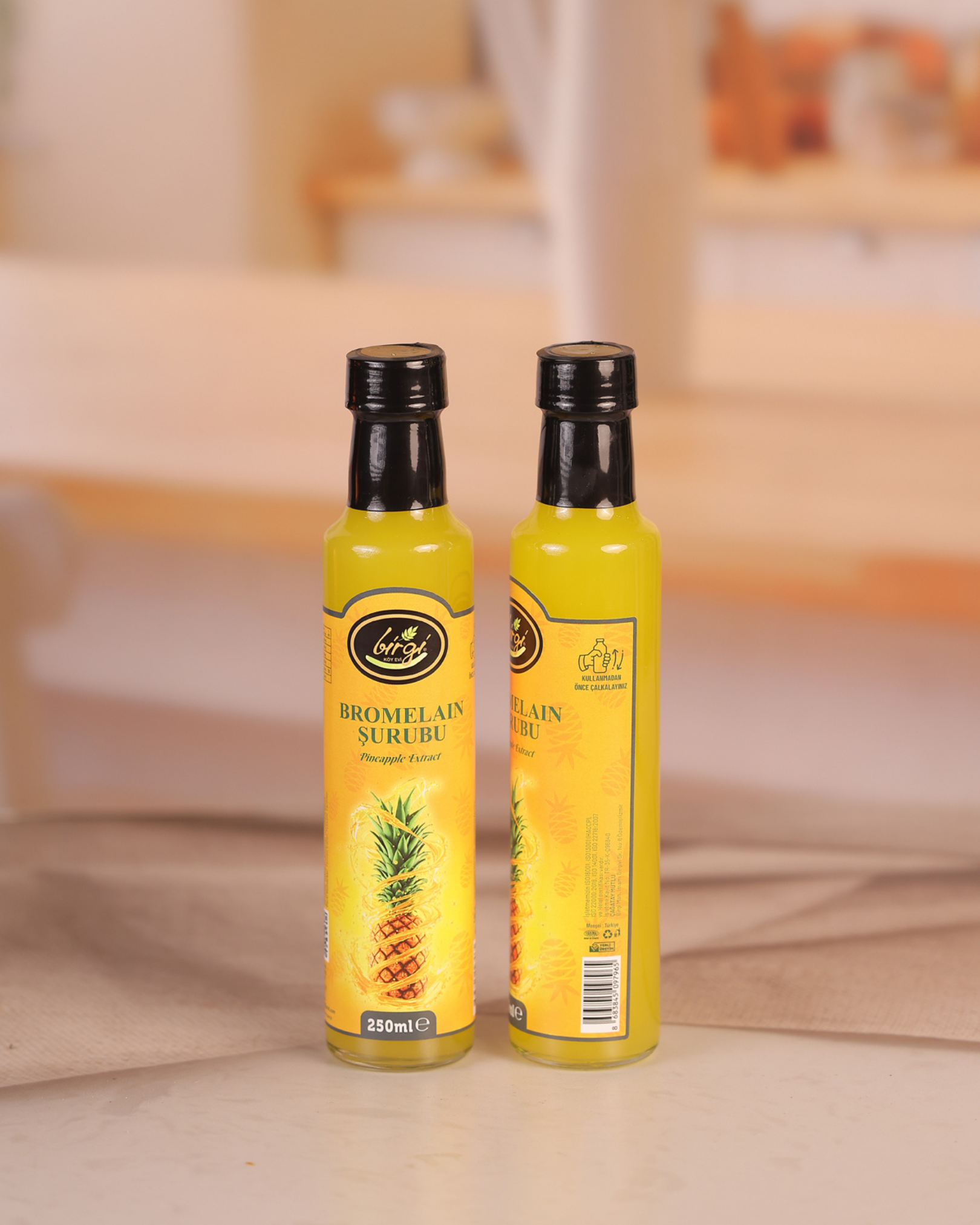 Birgi Köy EviÖZLERBirgi Köy Evi Bromelain Şurubu (250 ml) - 4 Al 3 Öde Fırsat Paketi