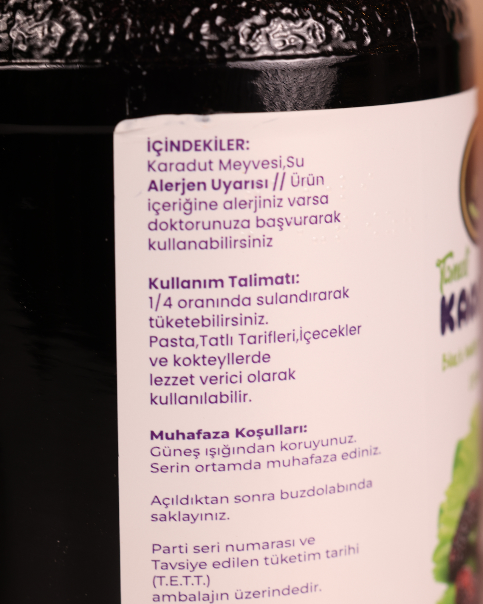 Premium Taneli Karadut Özü 1350 g | Katkısız & ŞekersizBirgi Köy EviÖZLERPremium Taneli Karadut Özü – 1350 g