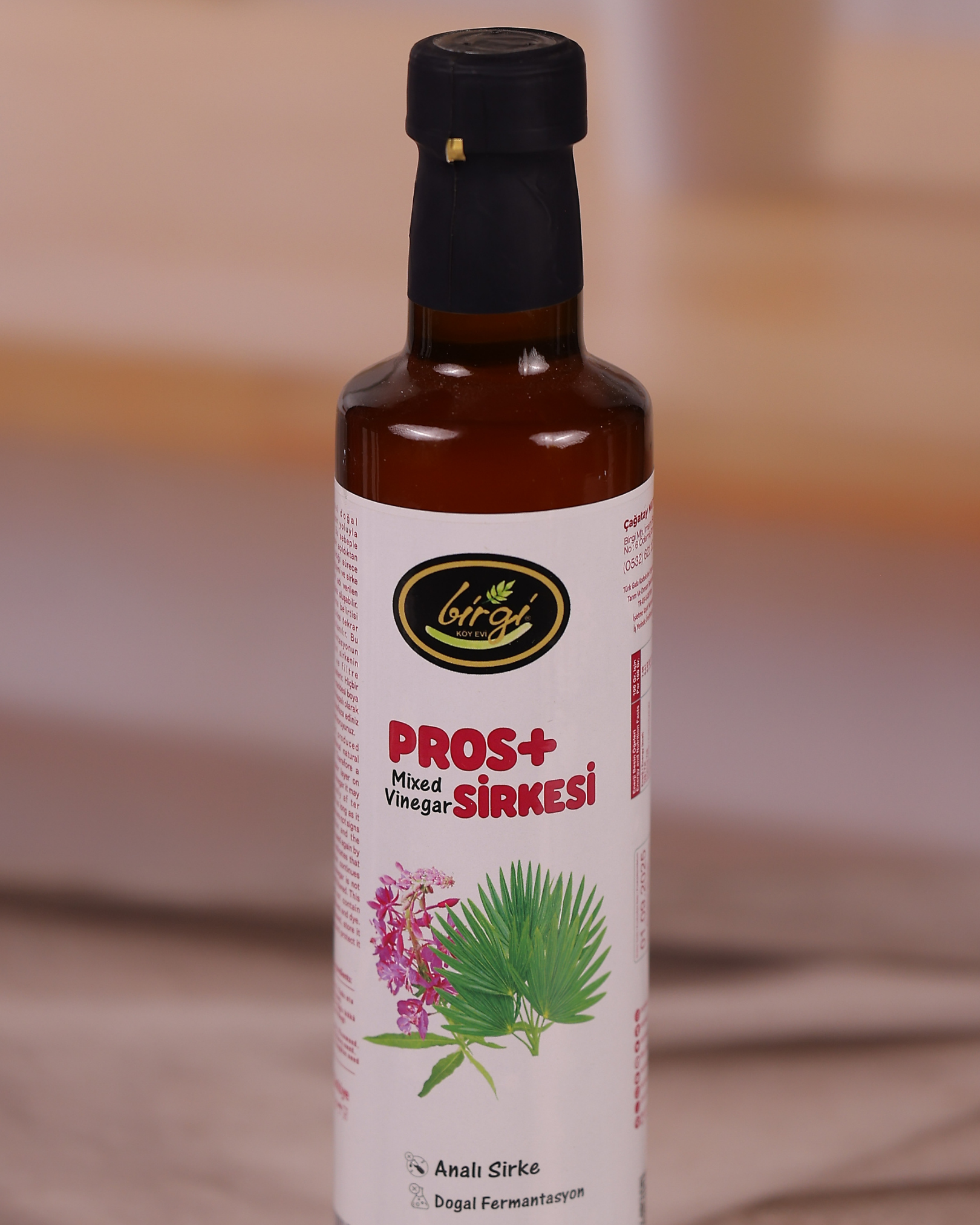 ProS+ Karışık Sirke 500 g | Doğal Fermente Bitkisel SirkeBirgi Köy EviSİRKELERProS+ Karışık Sirke 500 g (Doğal Fermente)