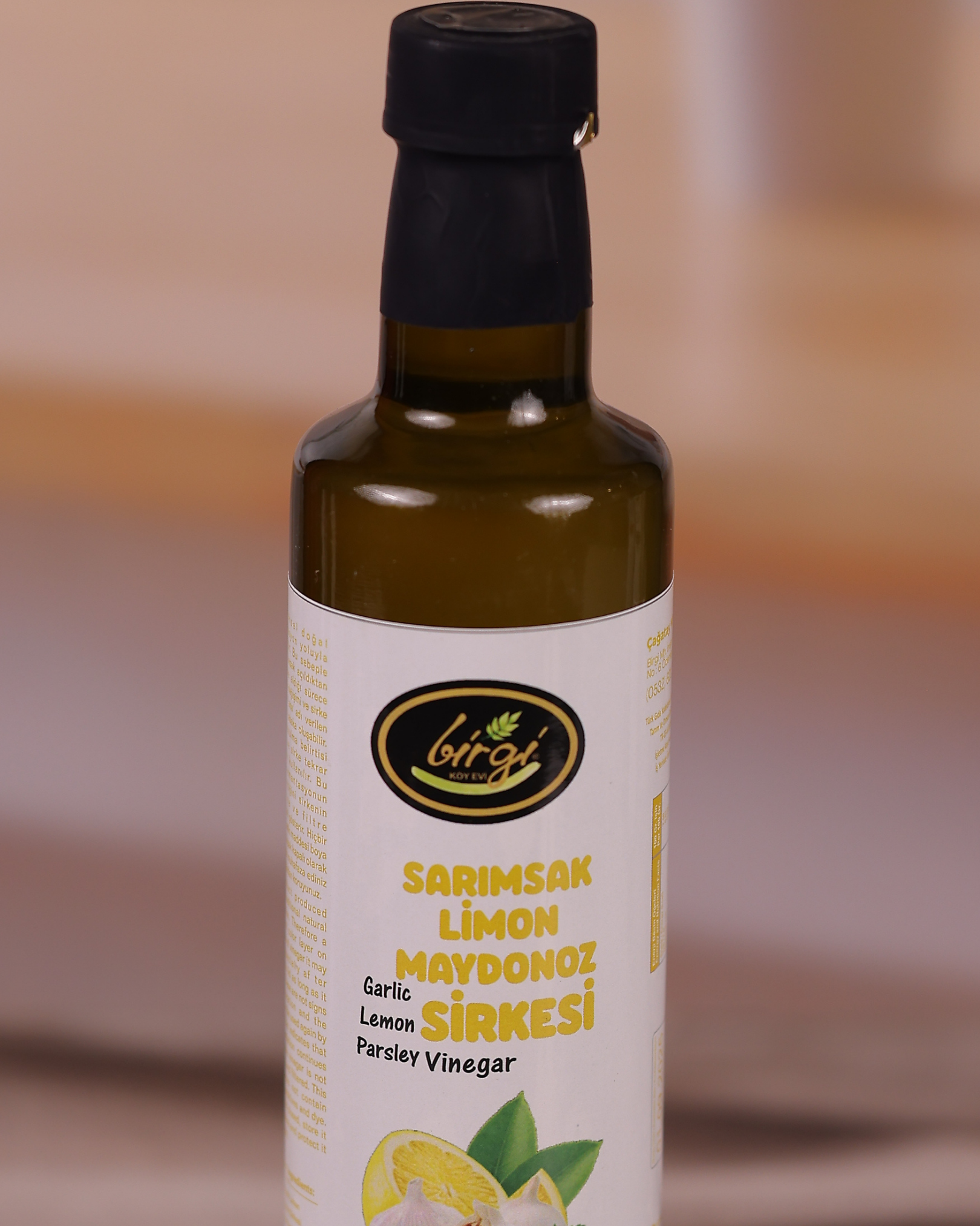 Sarımsak Limon Maydanoz Sirkesi 500 g | Doğal Fermente SirkeBirgi Köy EviSİRKELERSarımsak Limon Maydanoz Sirkesi (Doğal Fermente) – 500 g