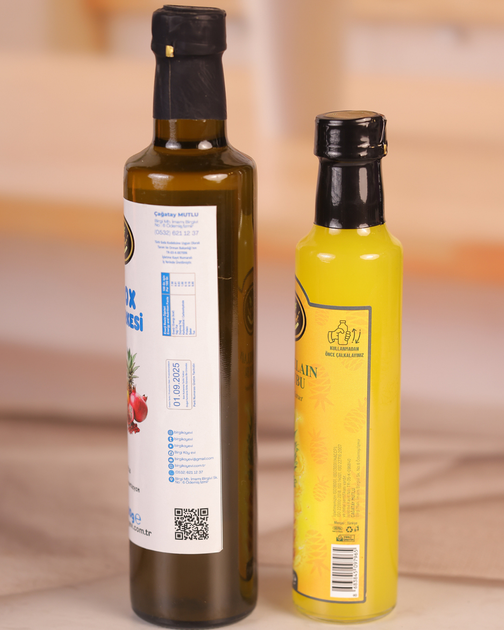 Birgi Köy EviSİRKELERBirgi Köy Evi İkili Form ve Detoks Paketi: D-Tox Sirkesi (500 gr) & Bromelain Şurubu (250 ml)