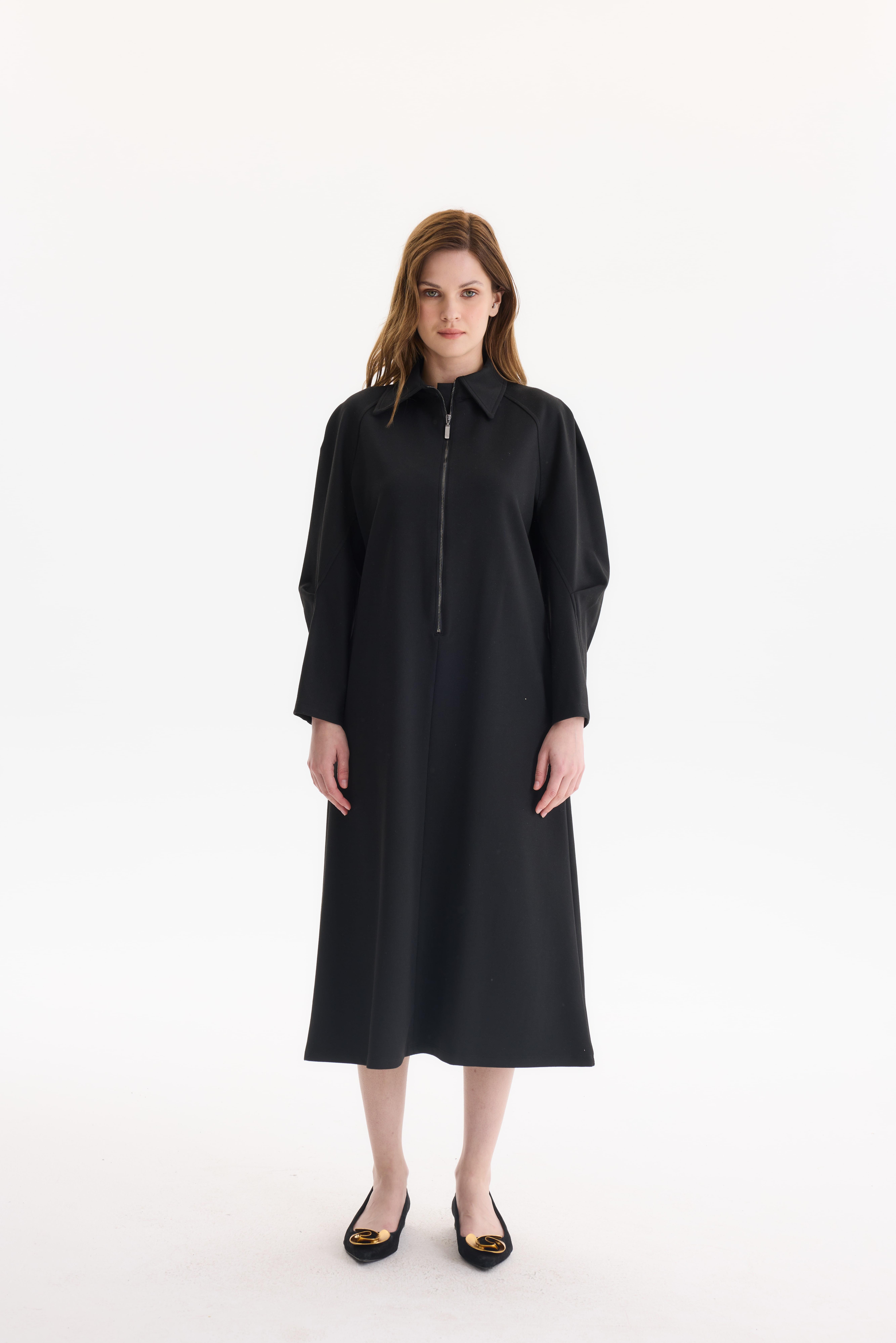 Siyah Çelik İnterlok Elbise