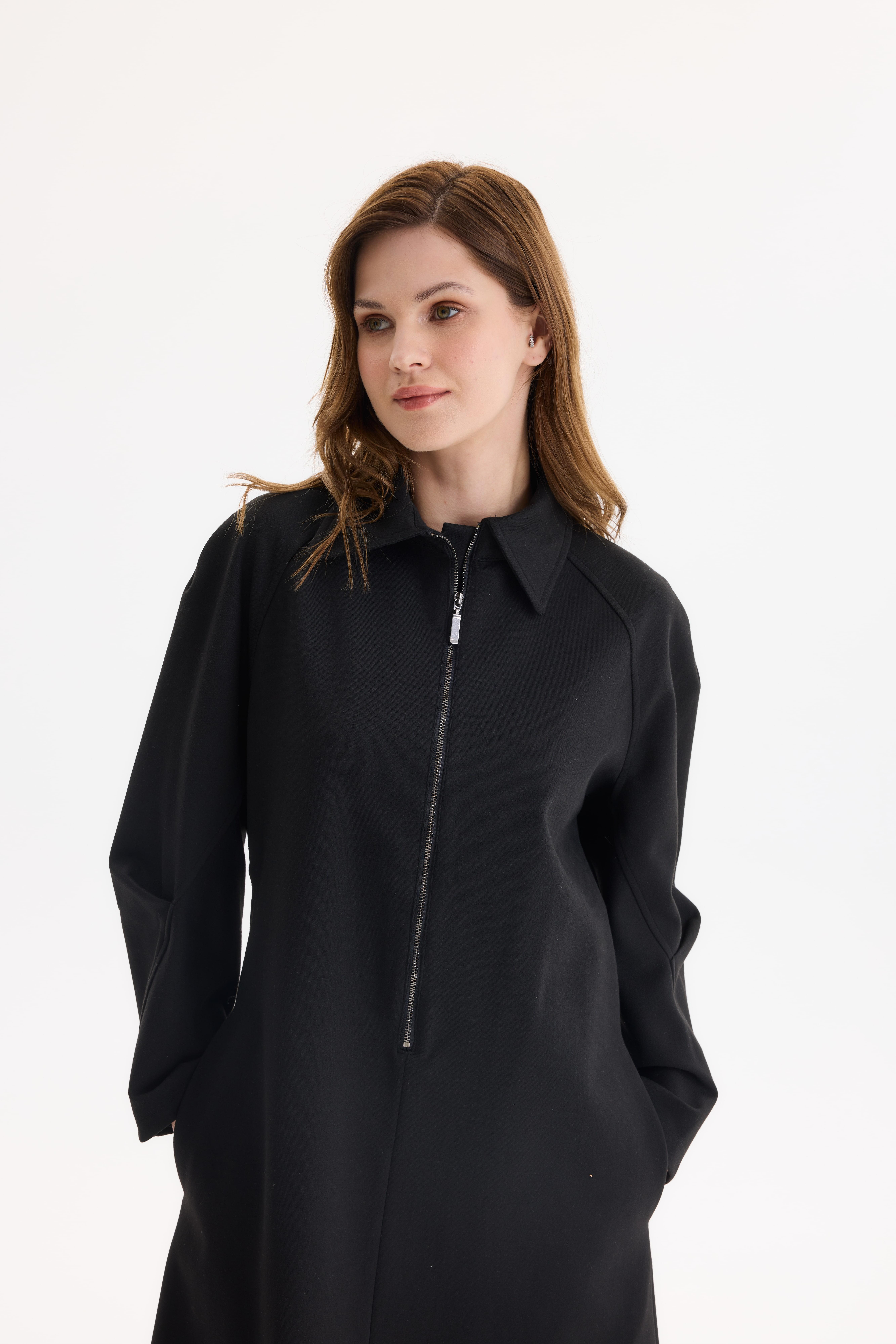 Siyah Çelik İnterlok Elbise