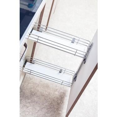 FRENLİ RAYLI AHŞAP TABANLI ŞİŞELİK