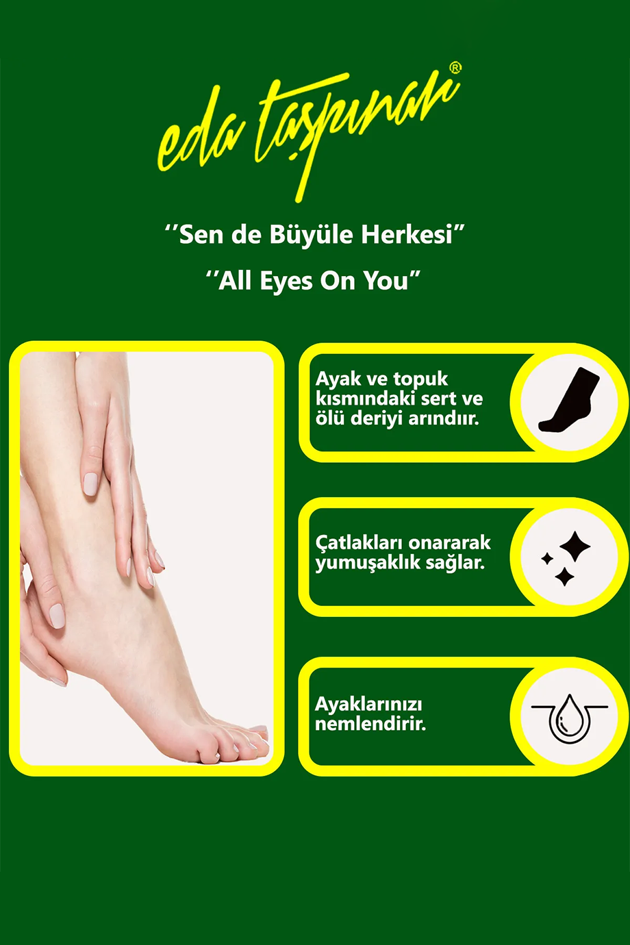 Eda Taşpınar Ayak Peeling Maske