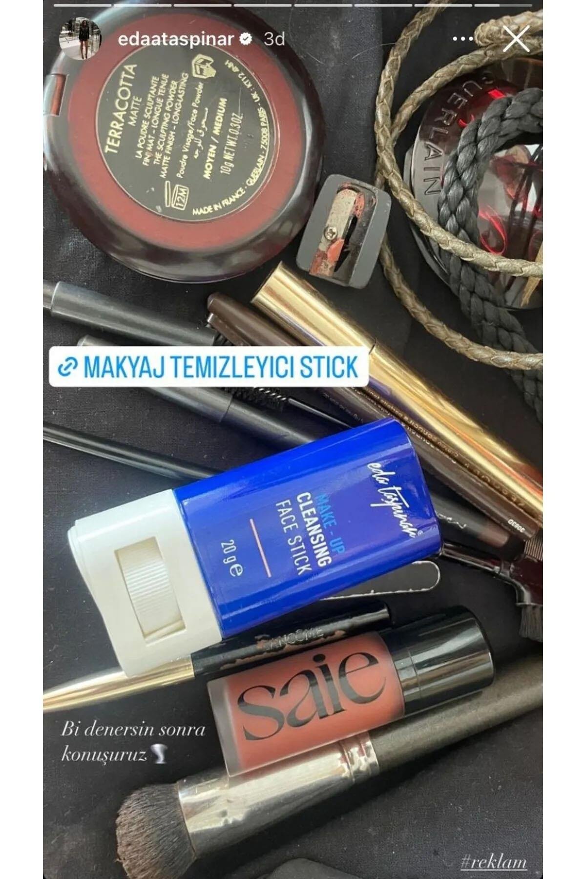 Eda Taşpınar Makyaj Temizleyici Yüz Stick