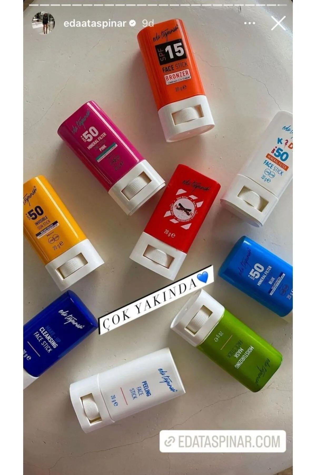 Eda Taşpınar Makyaj Temizleyici Yüz Stick