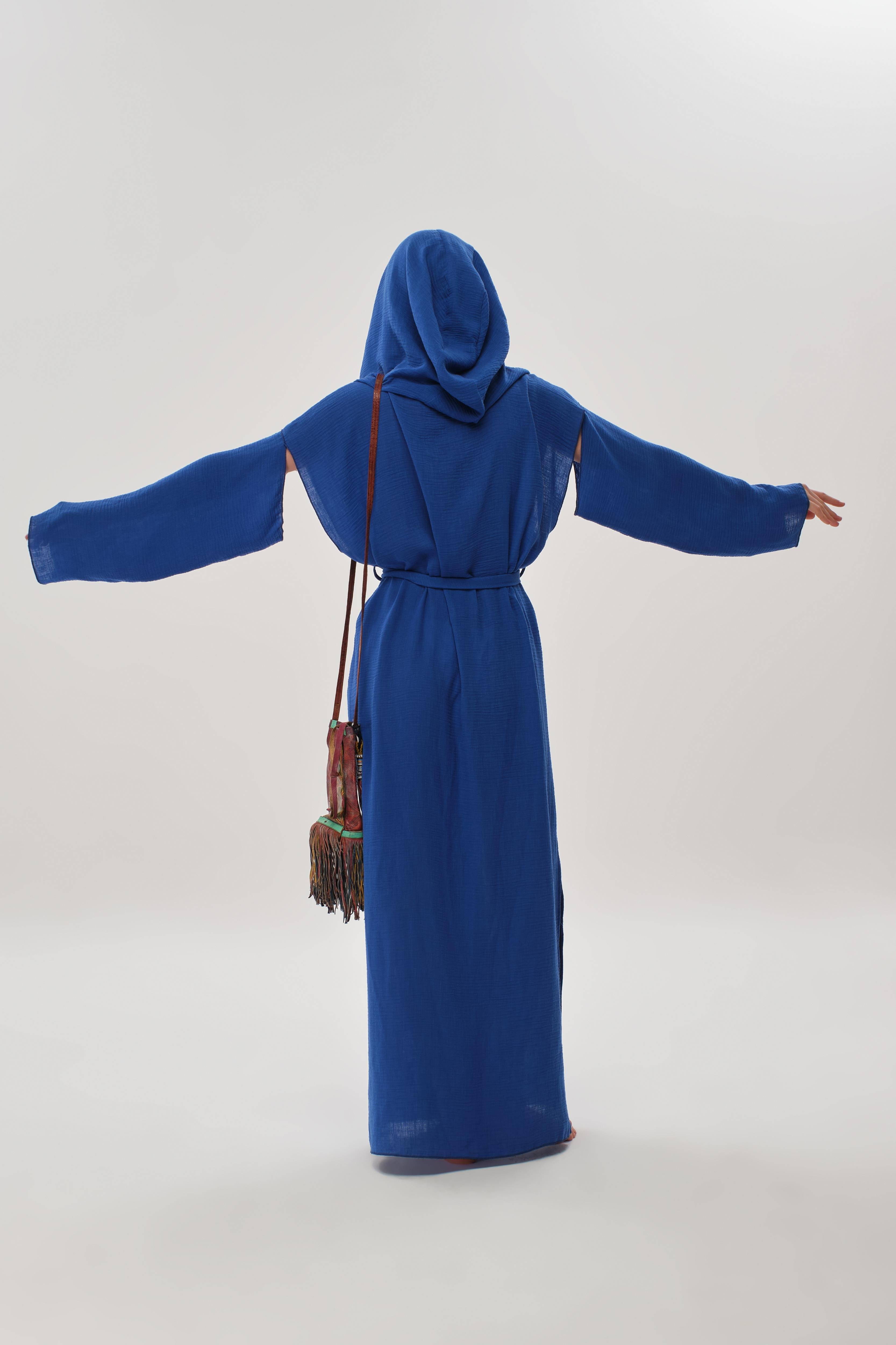 Iconic Design Kapüşonlu Kaftan 