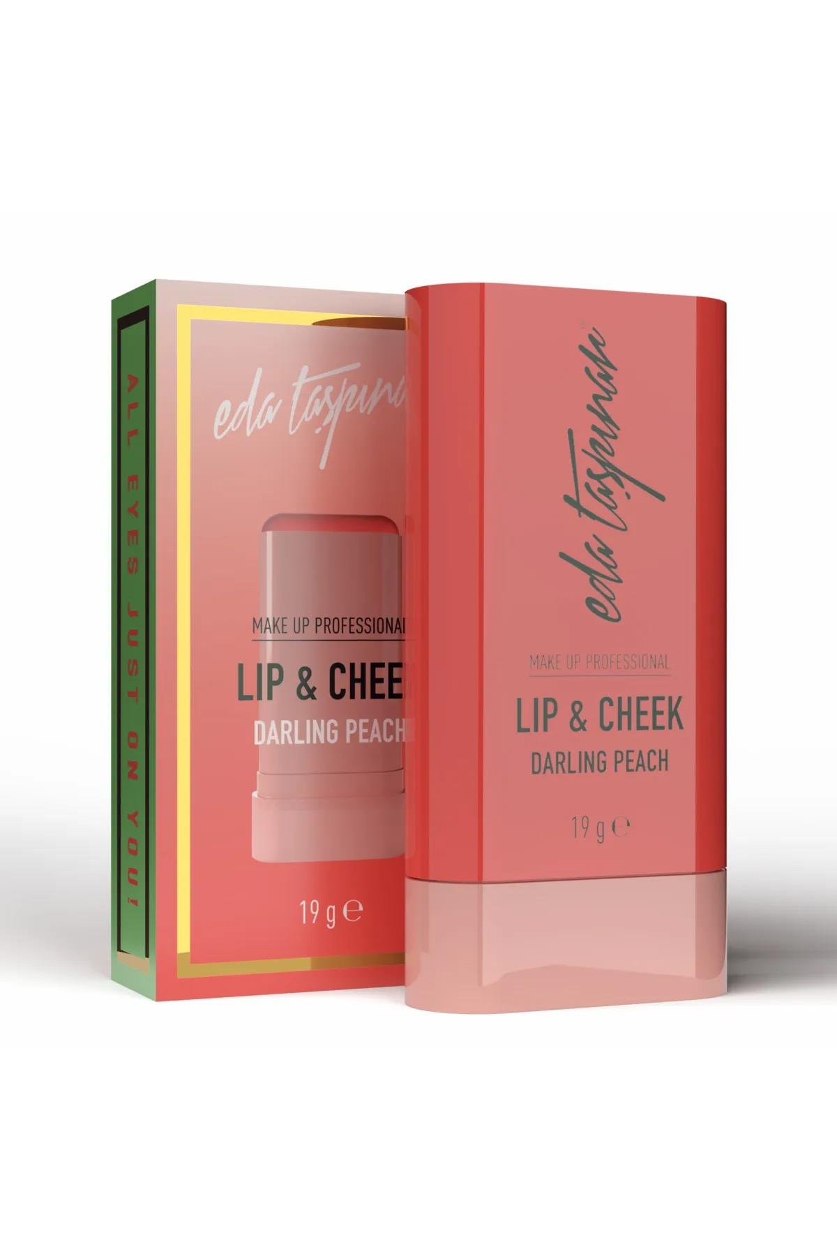 Lip & Cheek Cream Blush Stick - DARLING PEACH