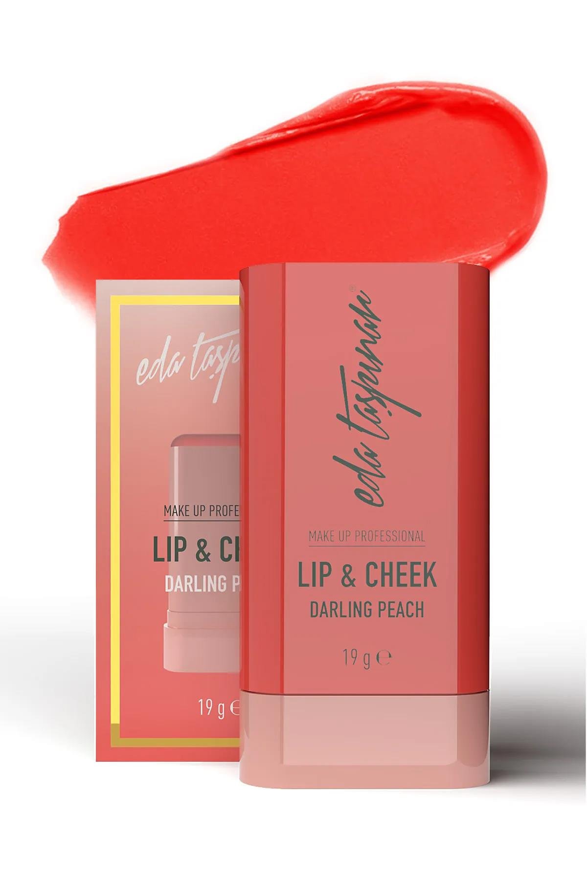 Lip & Cheek Cream Blush Stick - DARLING PEACH