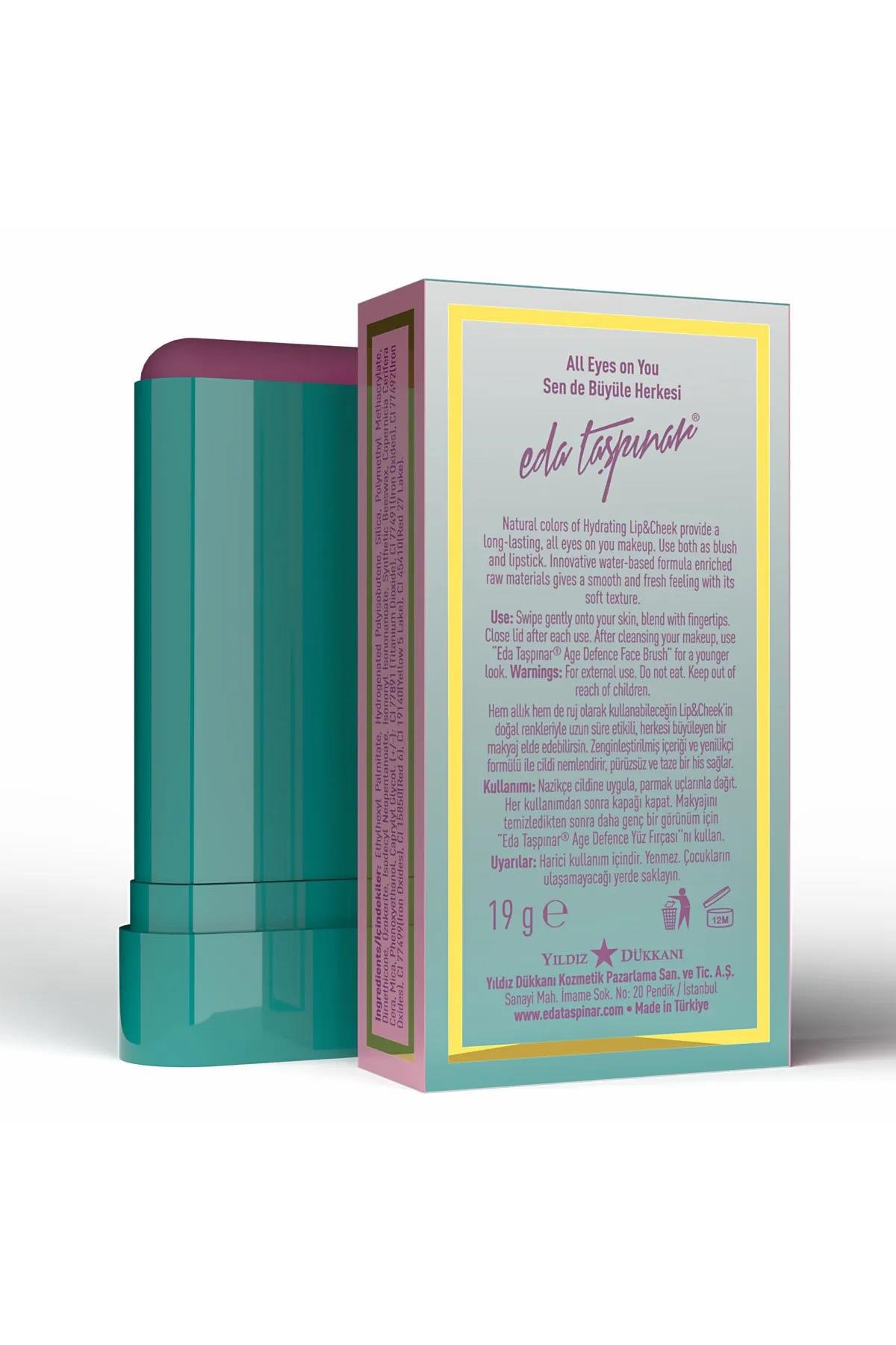 Lip & Cheek Cream Blush Stick - SWEET PIE