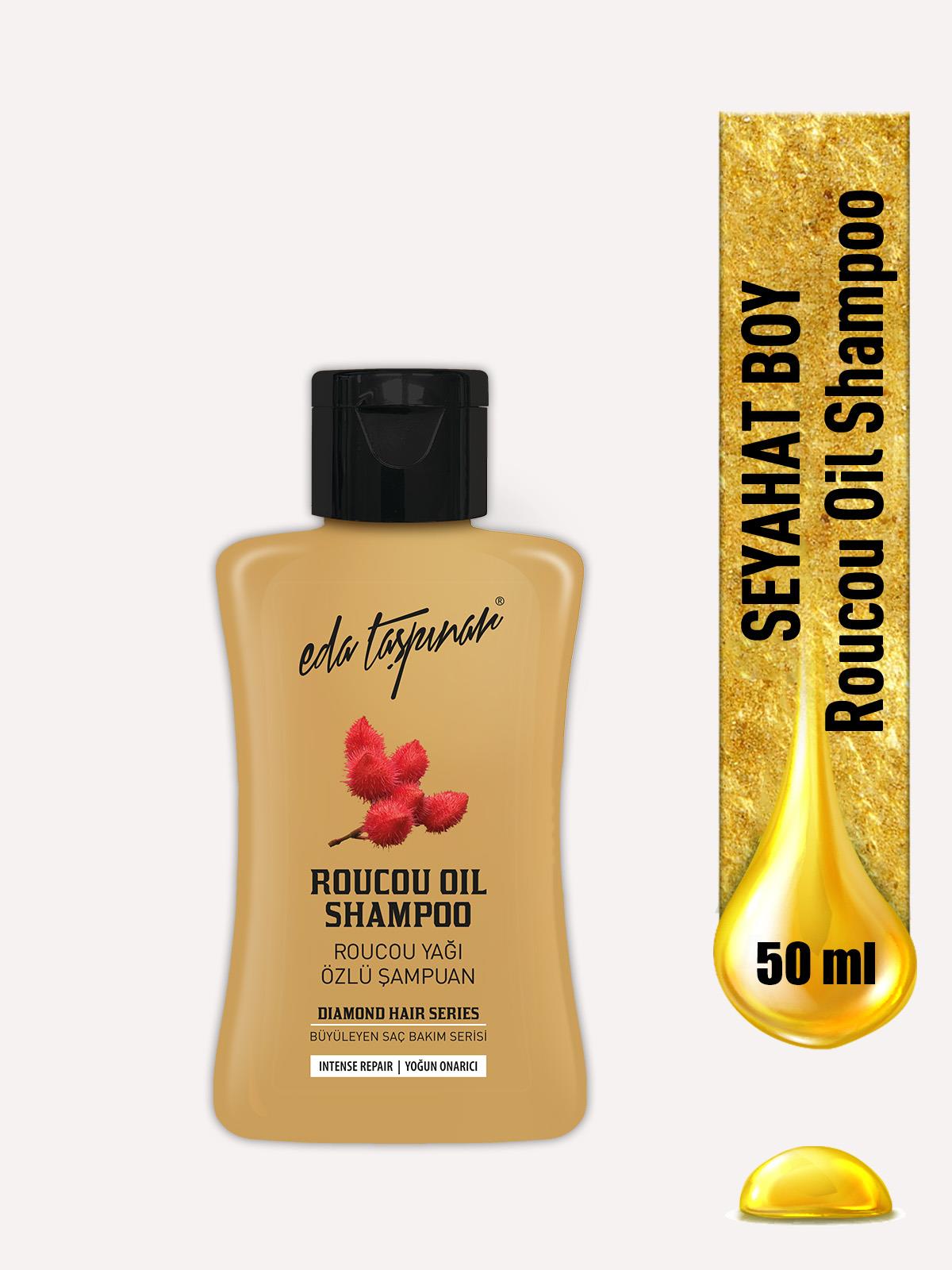 Mini Seyahat Boy Roucou Oil Şampuan 50 ml