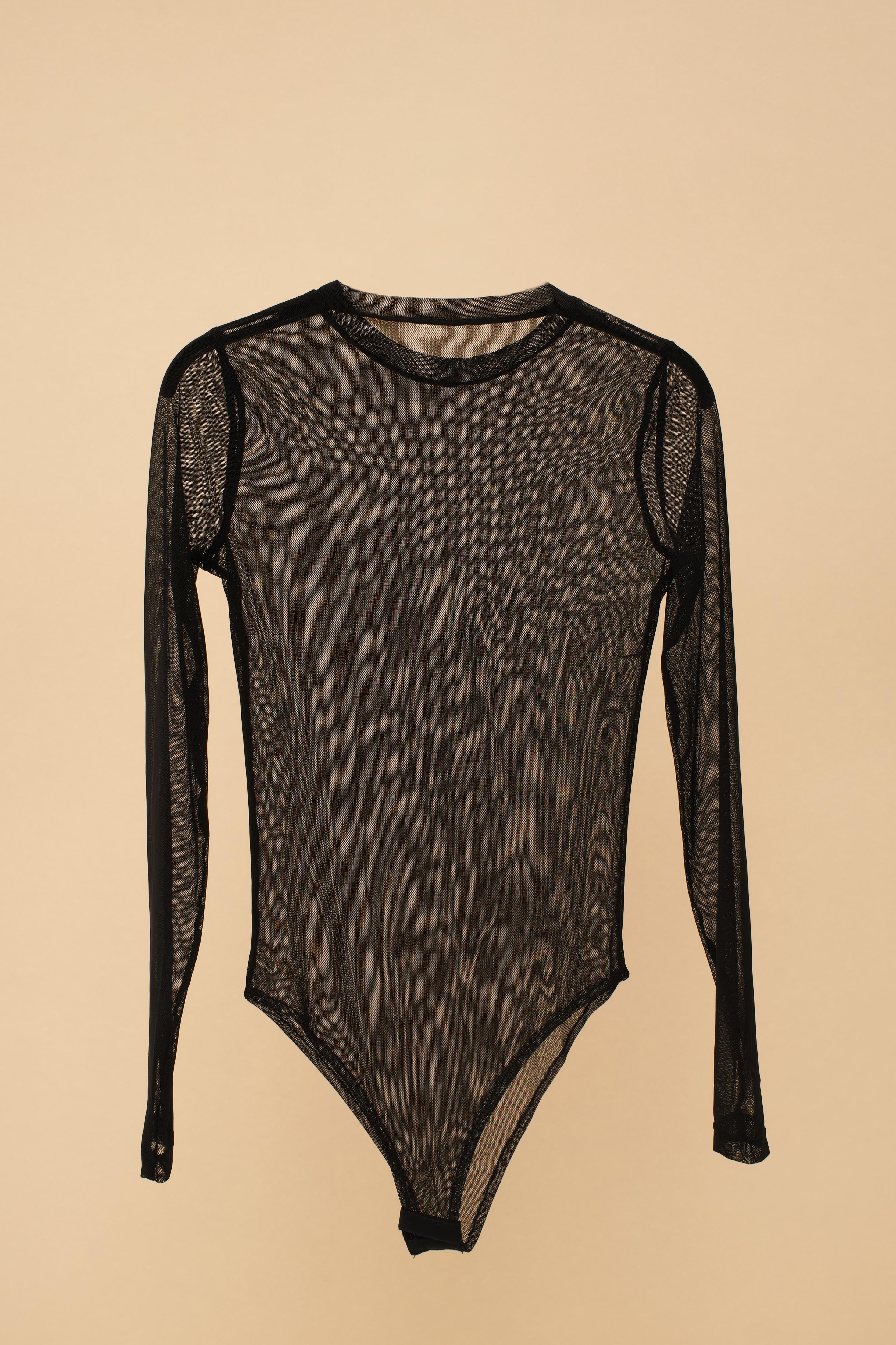 Siyah Şifon Body 