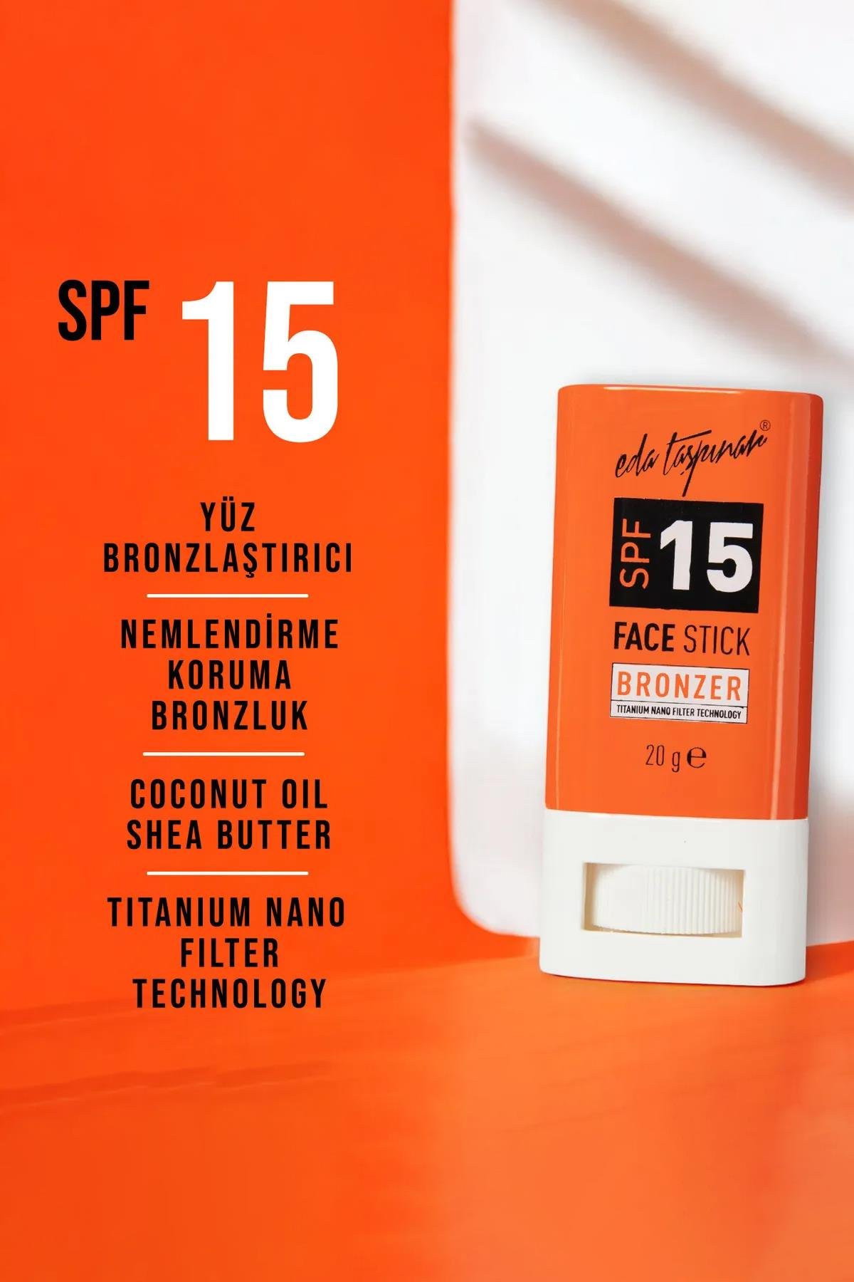 SPF 15 Yüz Bronzlaştırıcı Face Stick