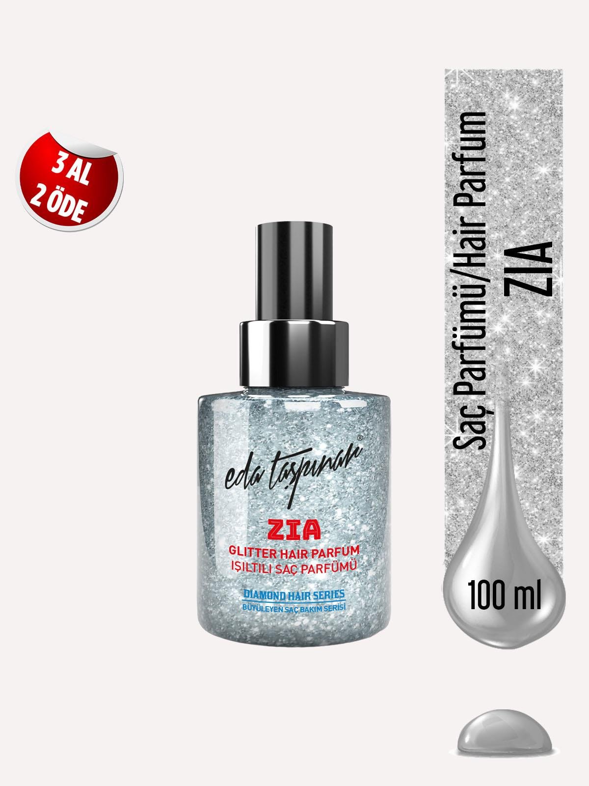 Zia Simli Saç Parfümü 100 ml