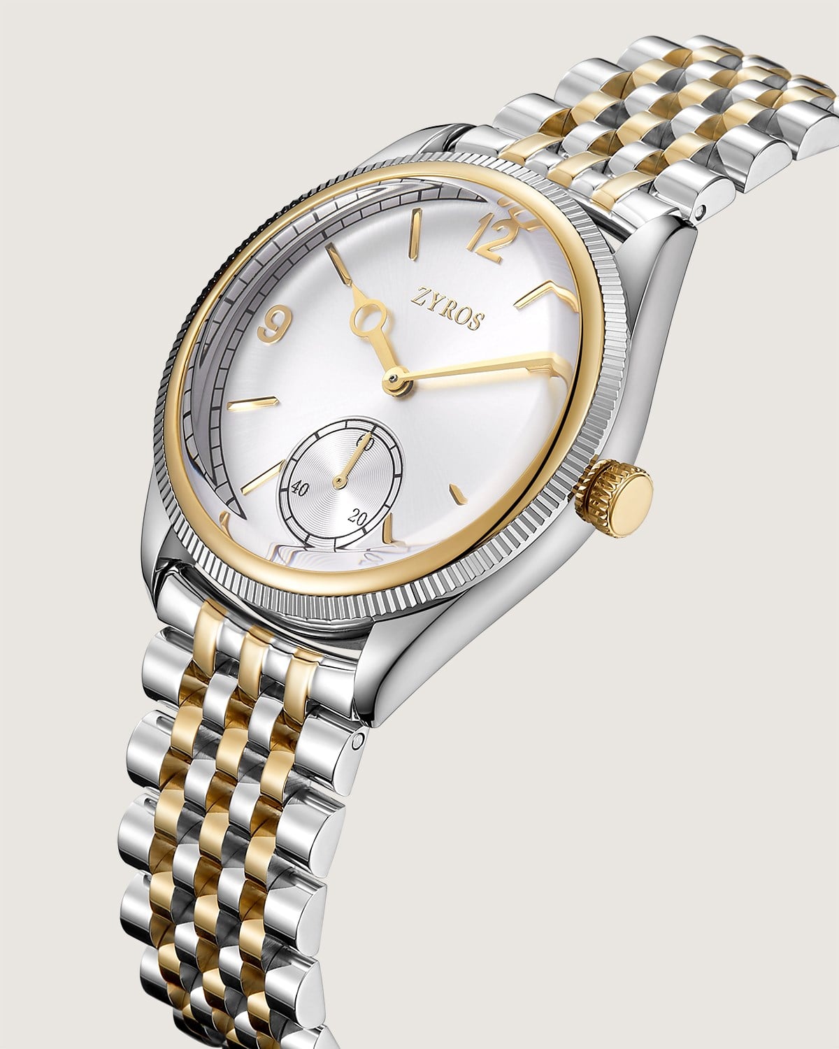 Rexor Erkek Saat - Gümüş & Gold Renk