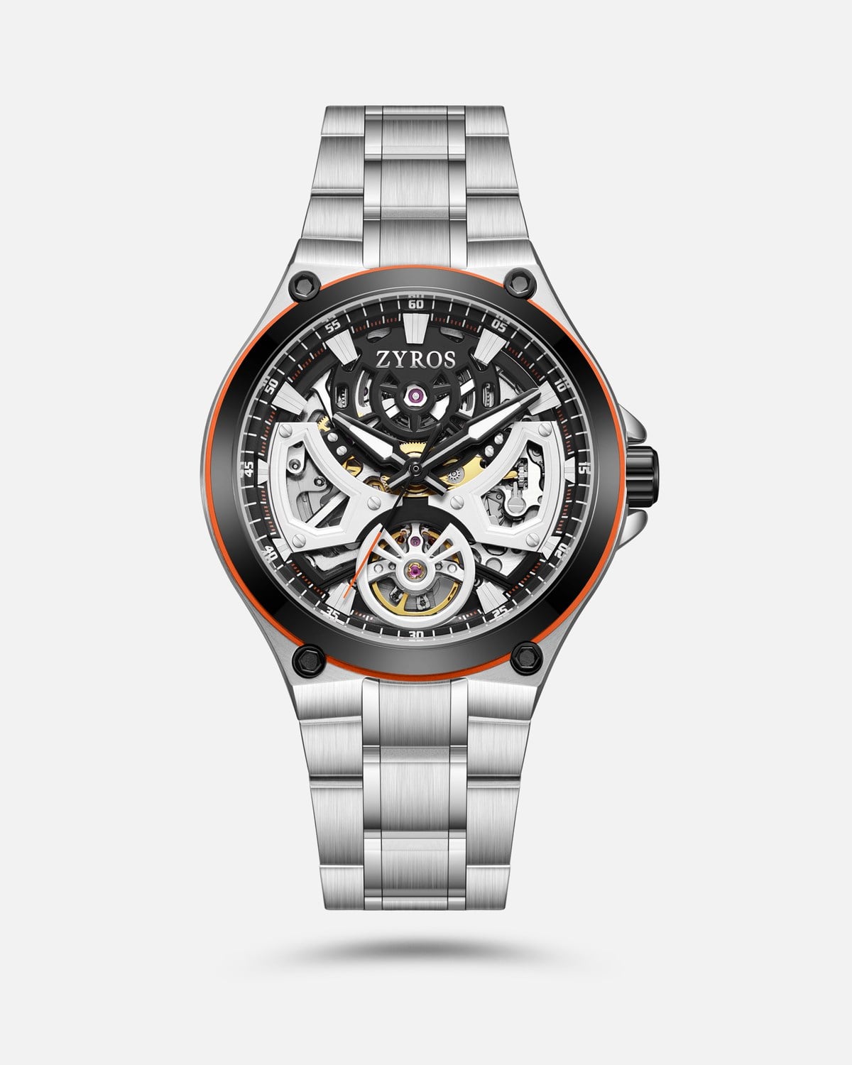 Torvex Erkek Automatic Saat - Gümüş Renk 