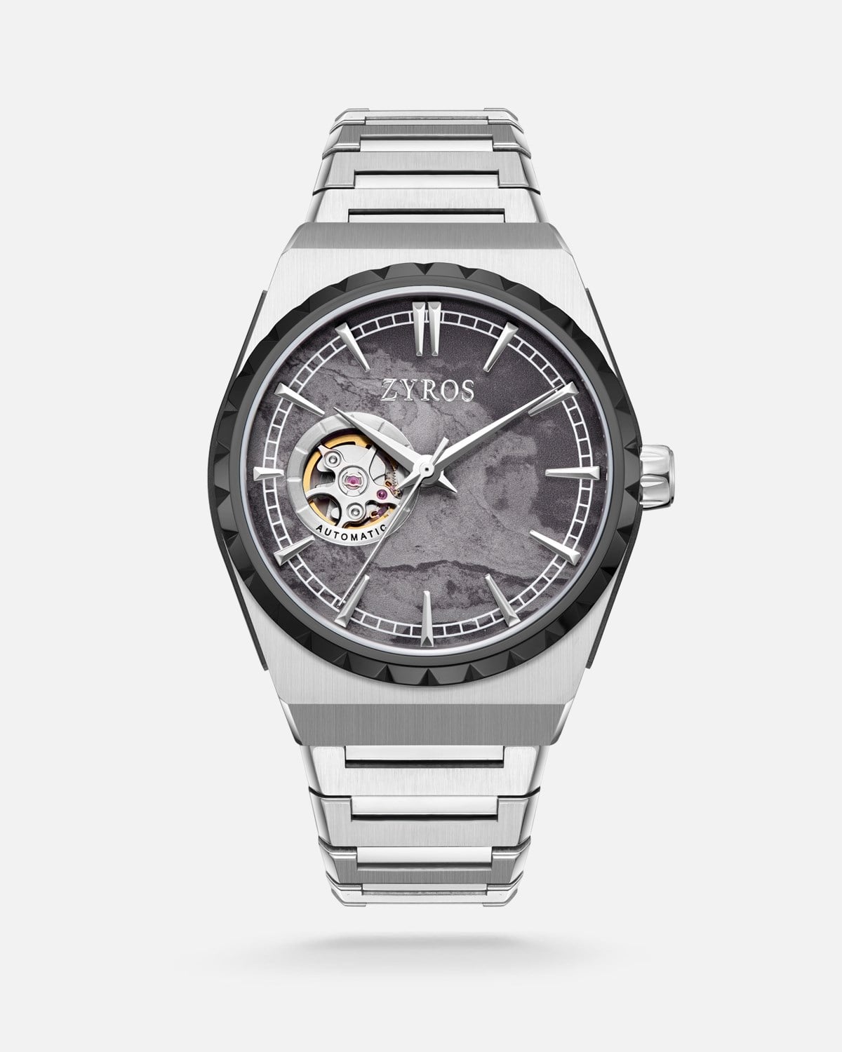 Vorion Erkek Automatic Saat - Gümüş Renk 