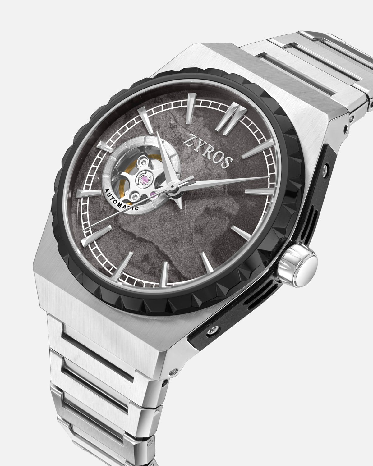 Vorion Erkek Automatic Saat - Gümüş Renk 
