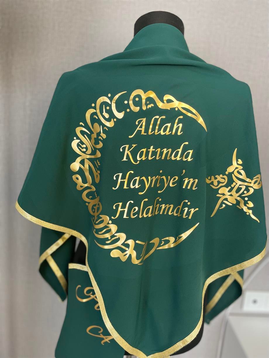 GOLD BASKILI DAMAT ÖRTÜSÜ