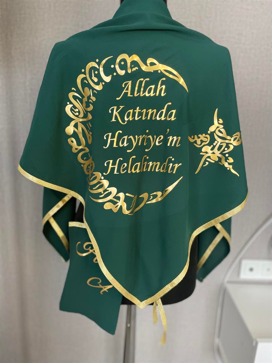 GOLD BASKILI DAMAT ÖRTÜSÜ