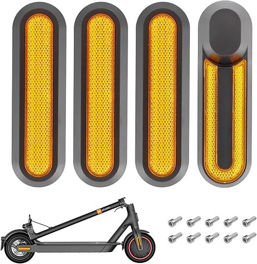 Elektrikli Scooter Reflektör / Vida Kapağı / Sarı 