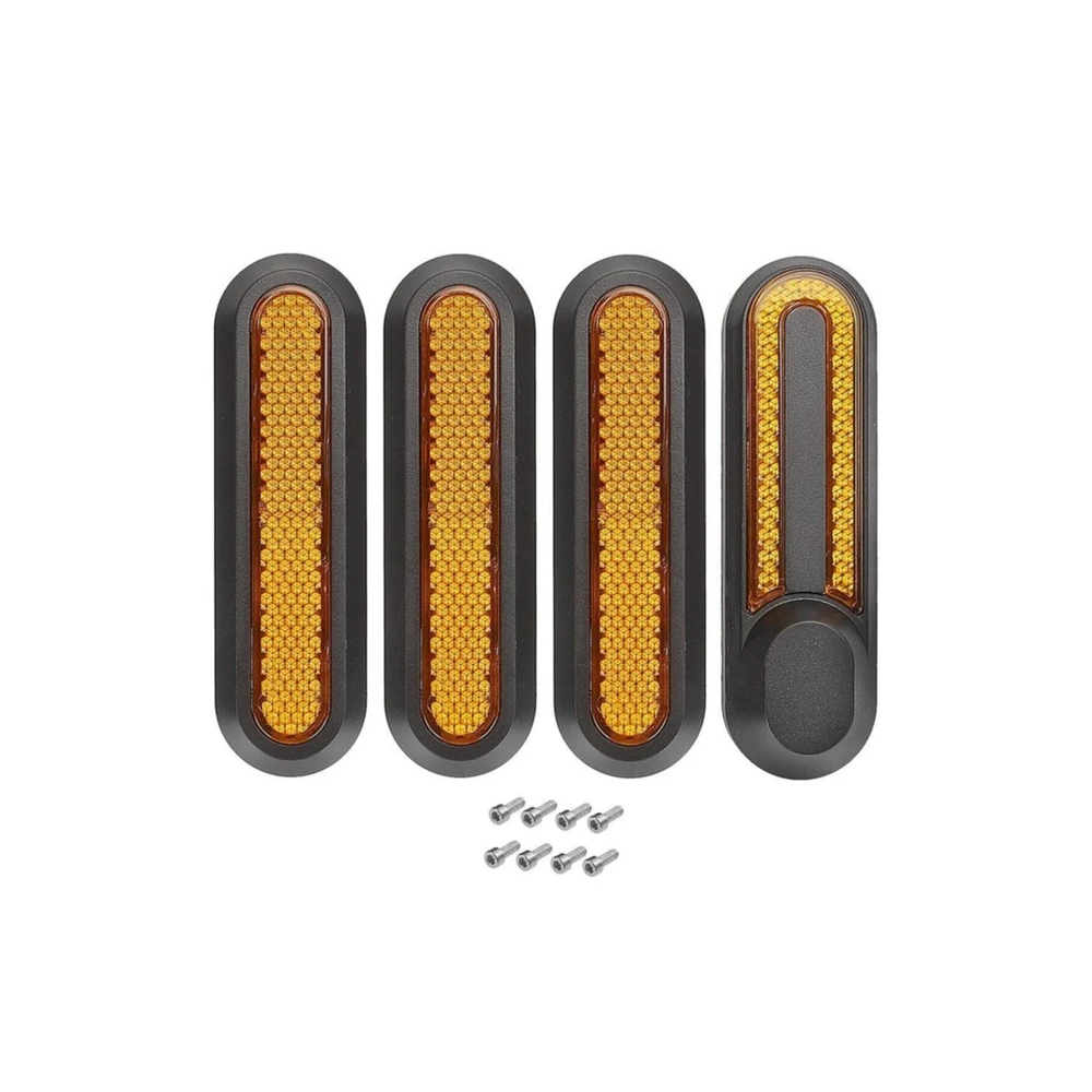 Elektrikli Scooter Reflektör / Vida Kapağı / Sarı 