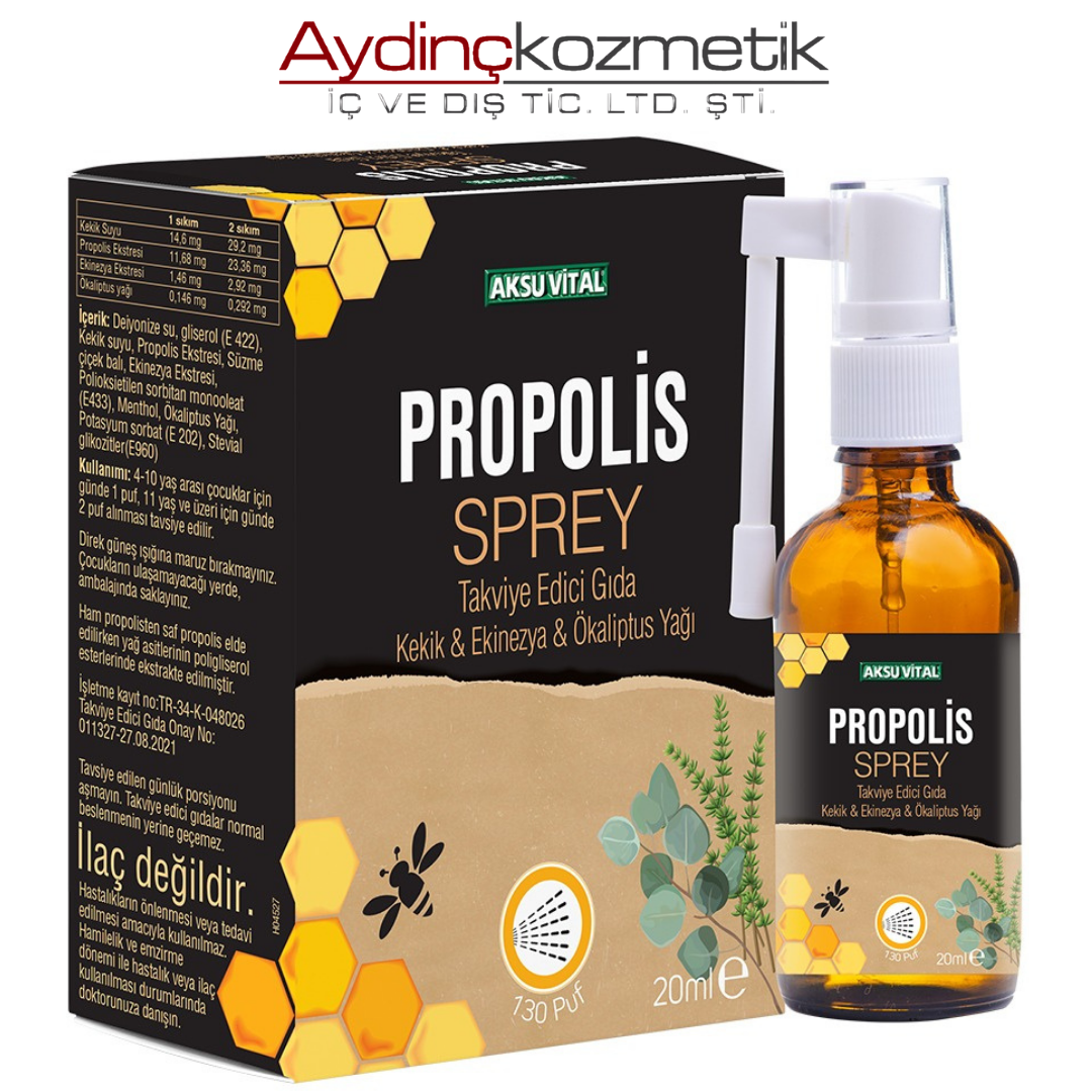 Aksuvital Prpolis Sprey 20Ml