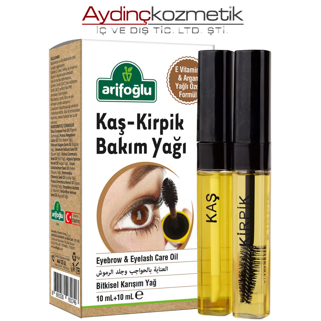 Arıfoglu Kaş Kirpik Yağı 10 + 10 Ml