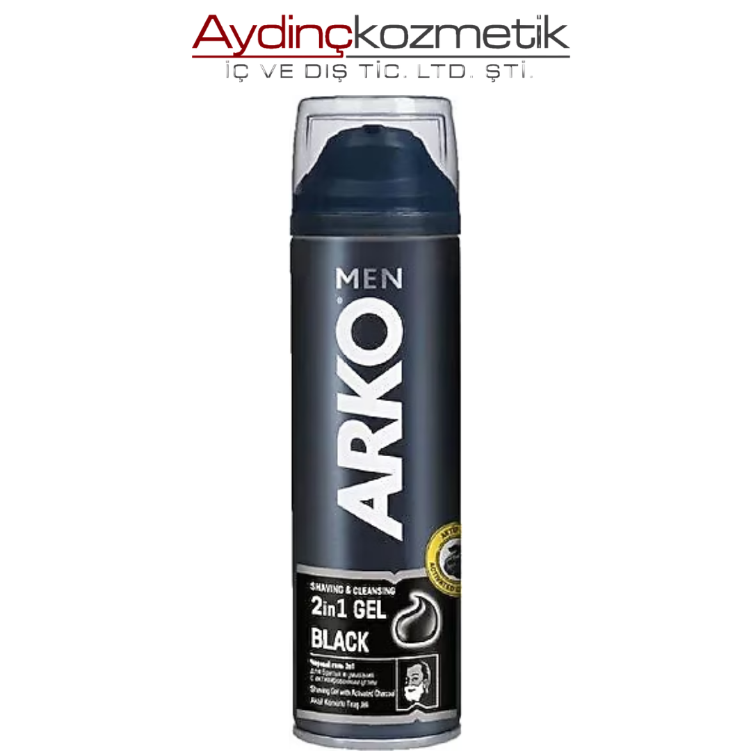 Arko Black 2'si 1 Arada Tıraş Jeli 200 ml