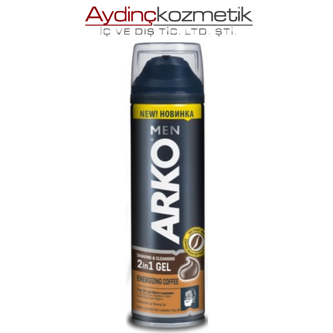 Arko Coffee 2'si 1 Arada Tıraş Jeli 200 ml