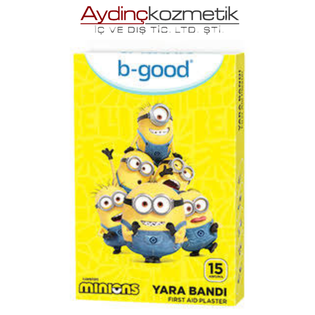B-Good ÜTS Yara Bandı Kids Minions 15'li B836