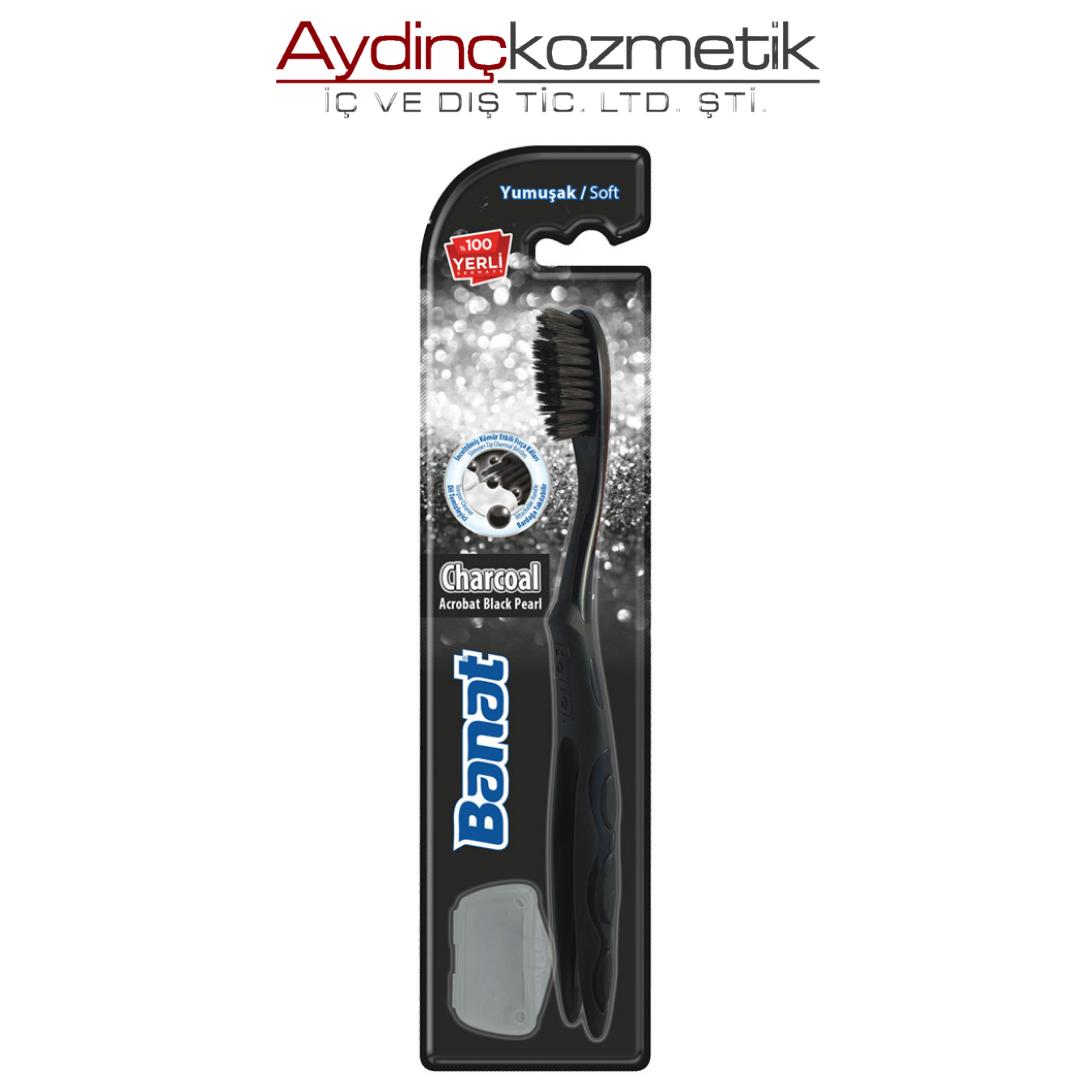 Banat Diş Fırçası Acrobat Pearl Black(Soft)