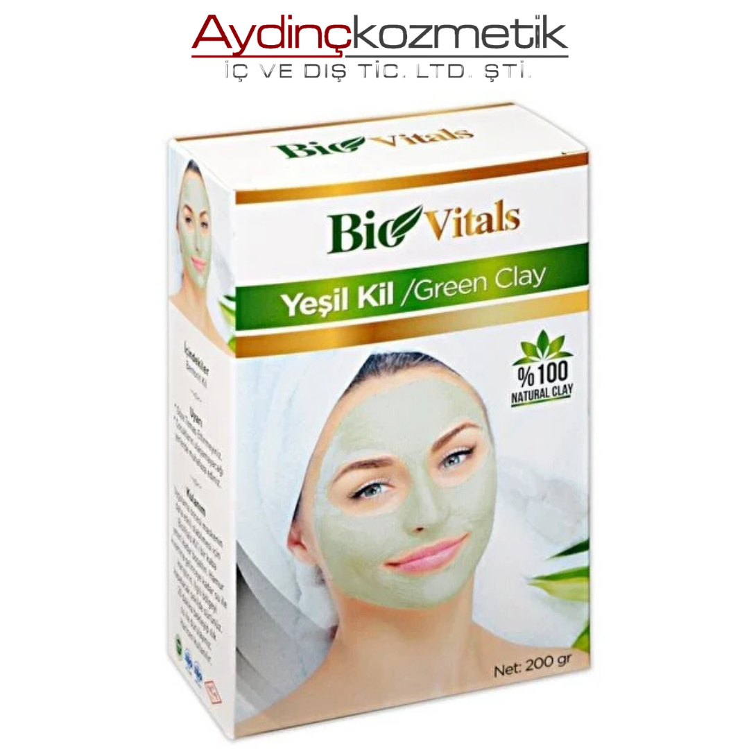 BİO VİTALS 200GR YEŞİL KİL