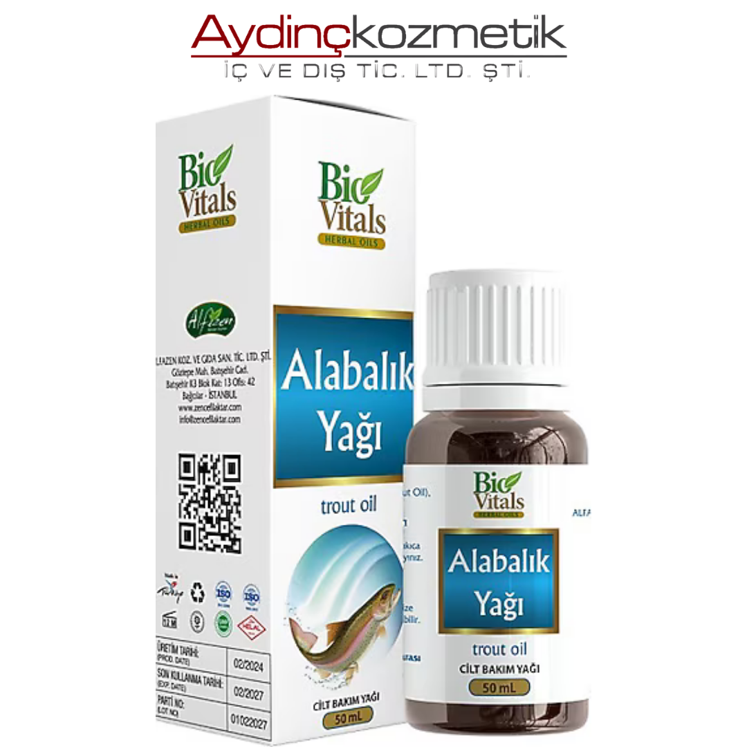 BİO VİTALS ALABALIK YAĞI 50ML
