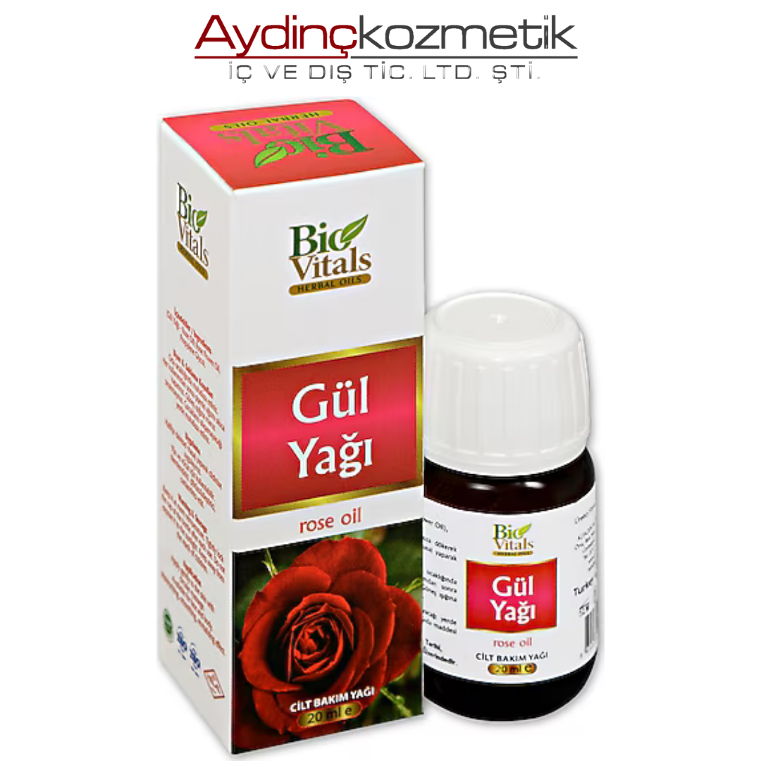 BİO VİTALS GÜL YAĞI 20ML