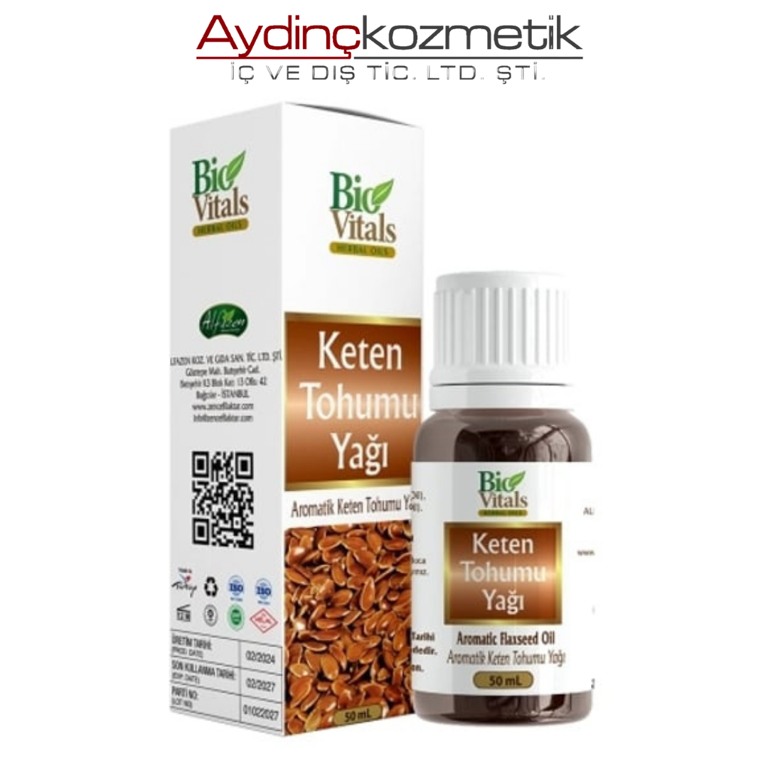 BİO VİTALS KETEN TOH.YAĞI 50ML