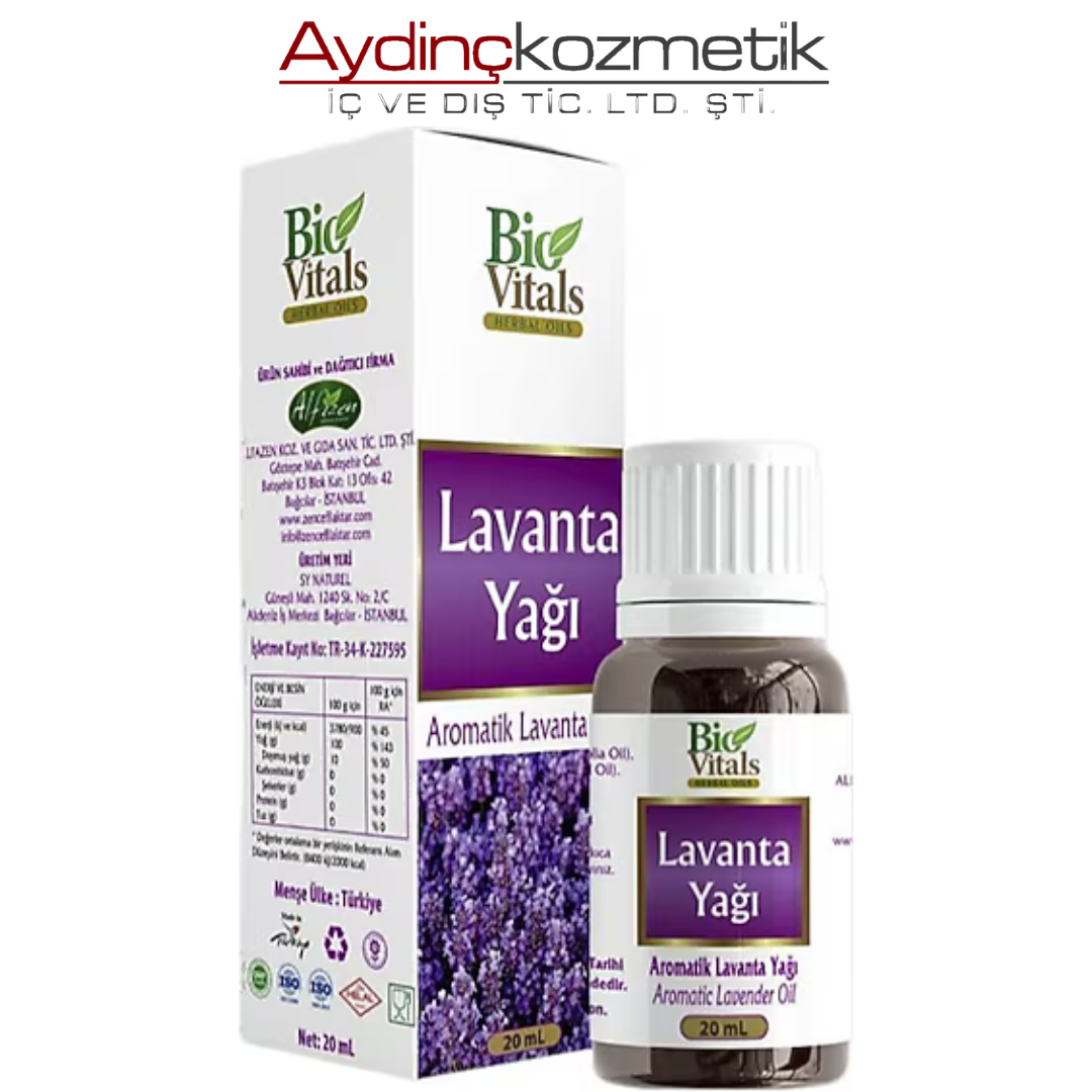 BİO VİTALS LAVANTA YAĞI 20ML
