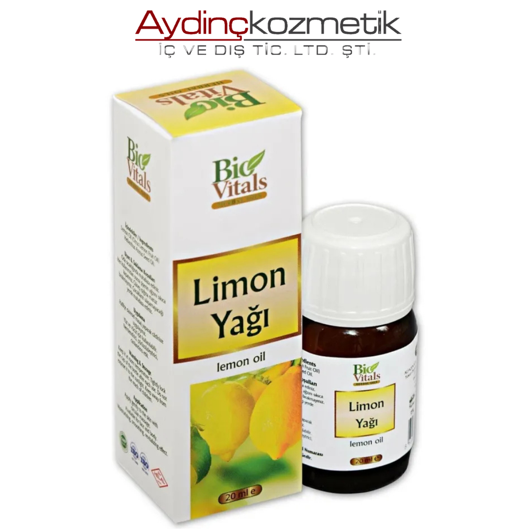 BİO VİTALS LİMON YAĞI 20ML