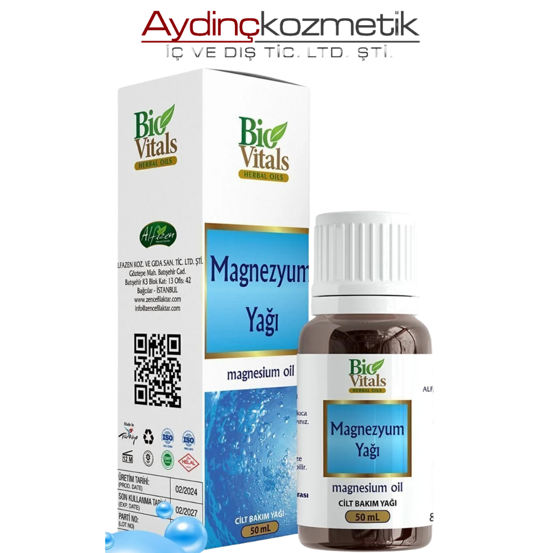 BİO VİTALS MAGNEZYUM YAĞI 50ML