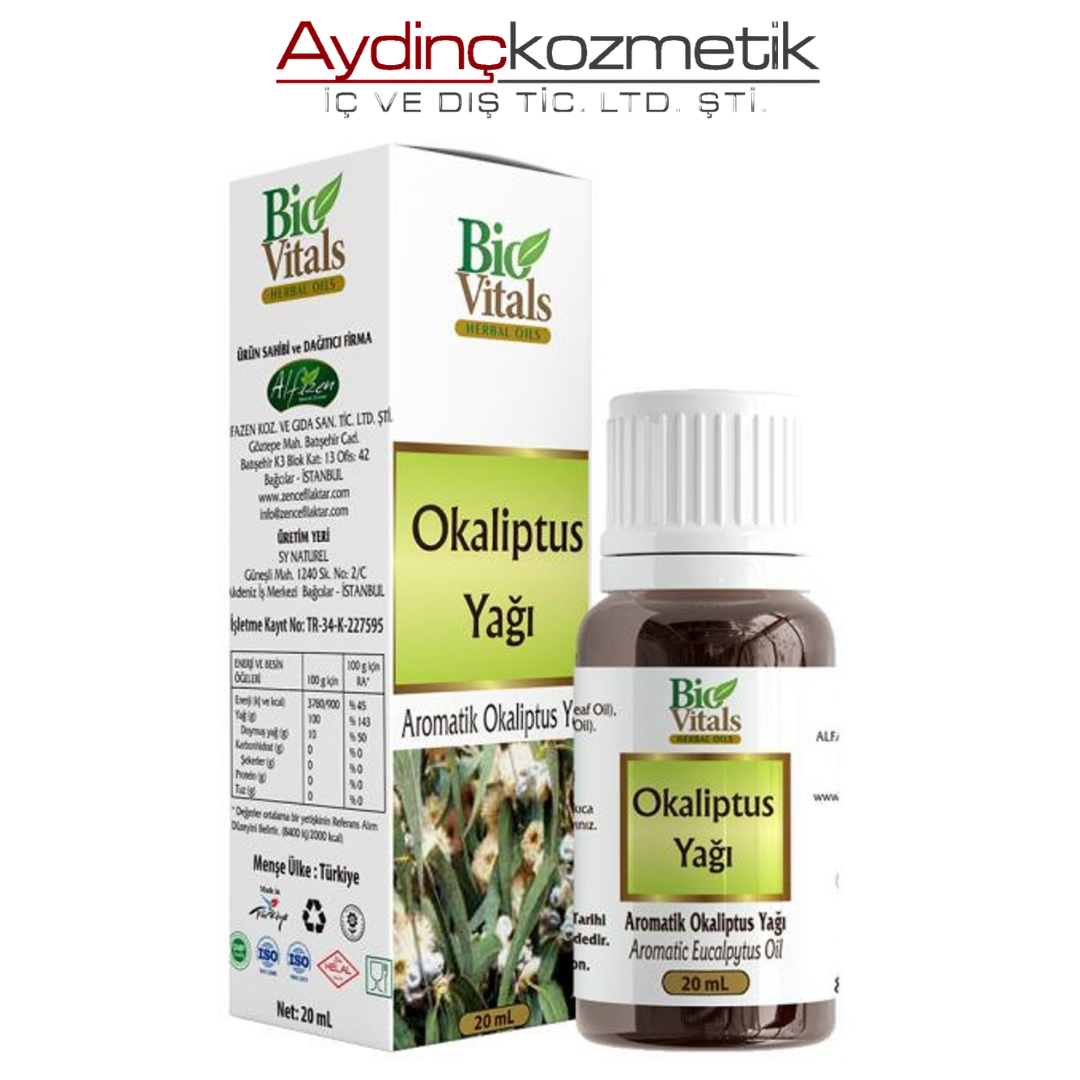 BİO VİTALS OKALİPTUS YAĞI 20ML