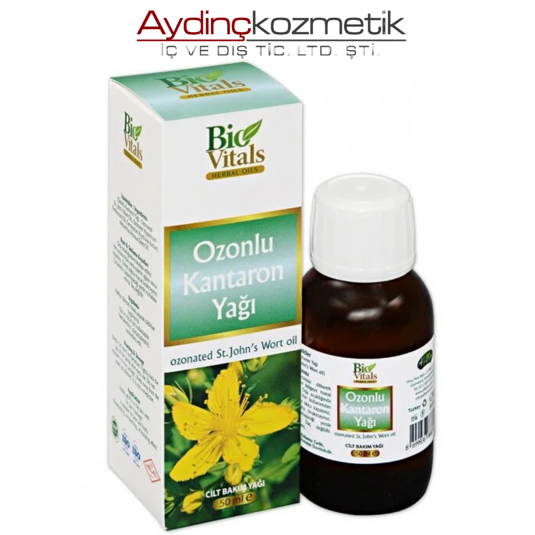 BİO VİTALS OZONLU KANTARON YAĞI  50ML