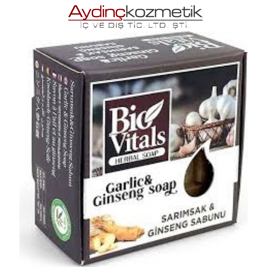 Bio Vitals Sabun 125Gr Sarımsak & Ginseng
