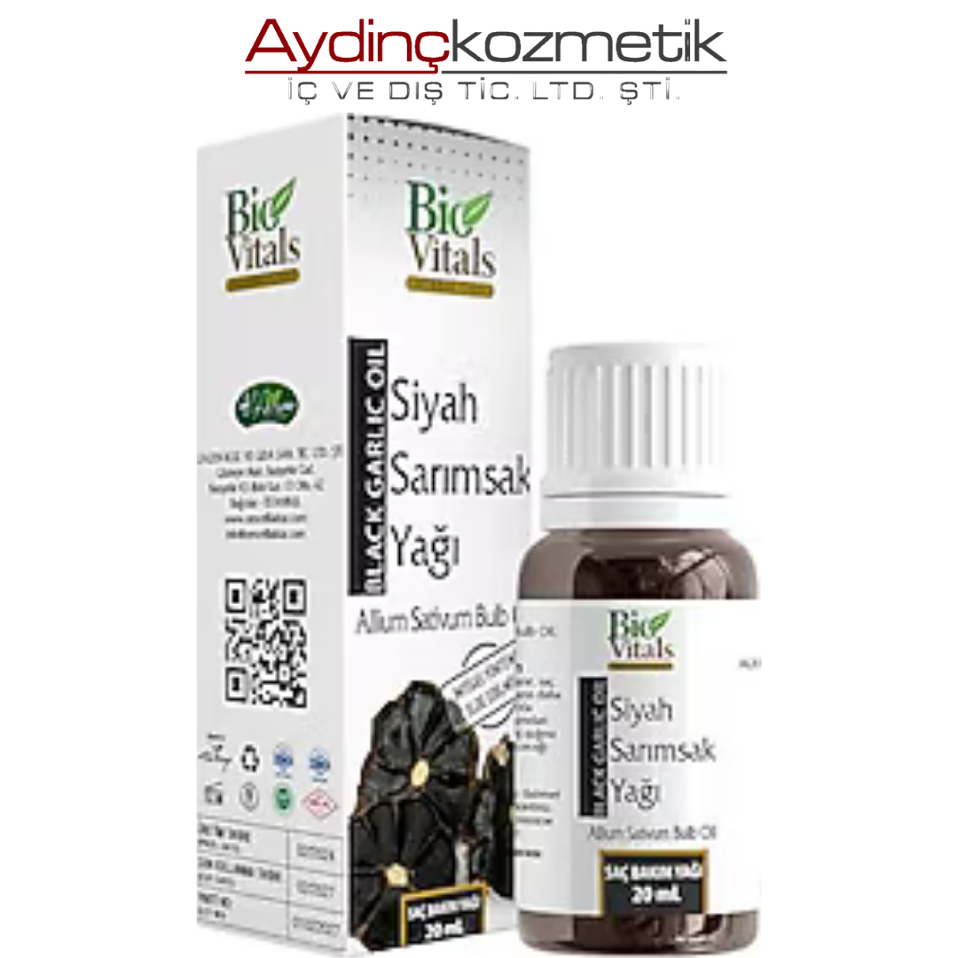 BİO VİTALS SİYAH SARIMSAK YAĞI 20ML
