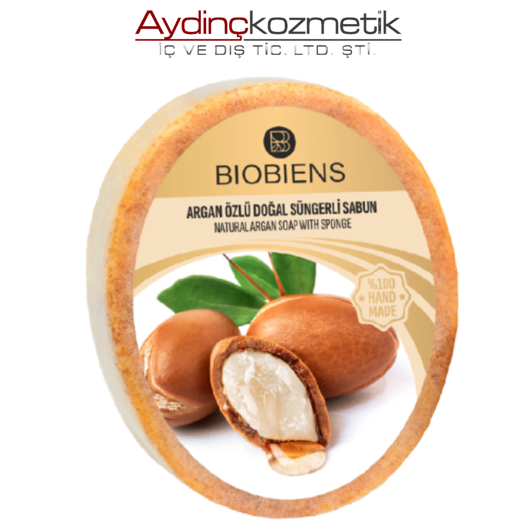 Biobiens Süngerli̇ Sabun 130gr Arganli