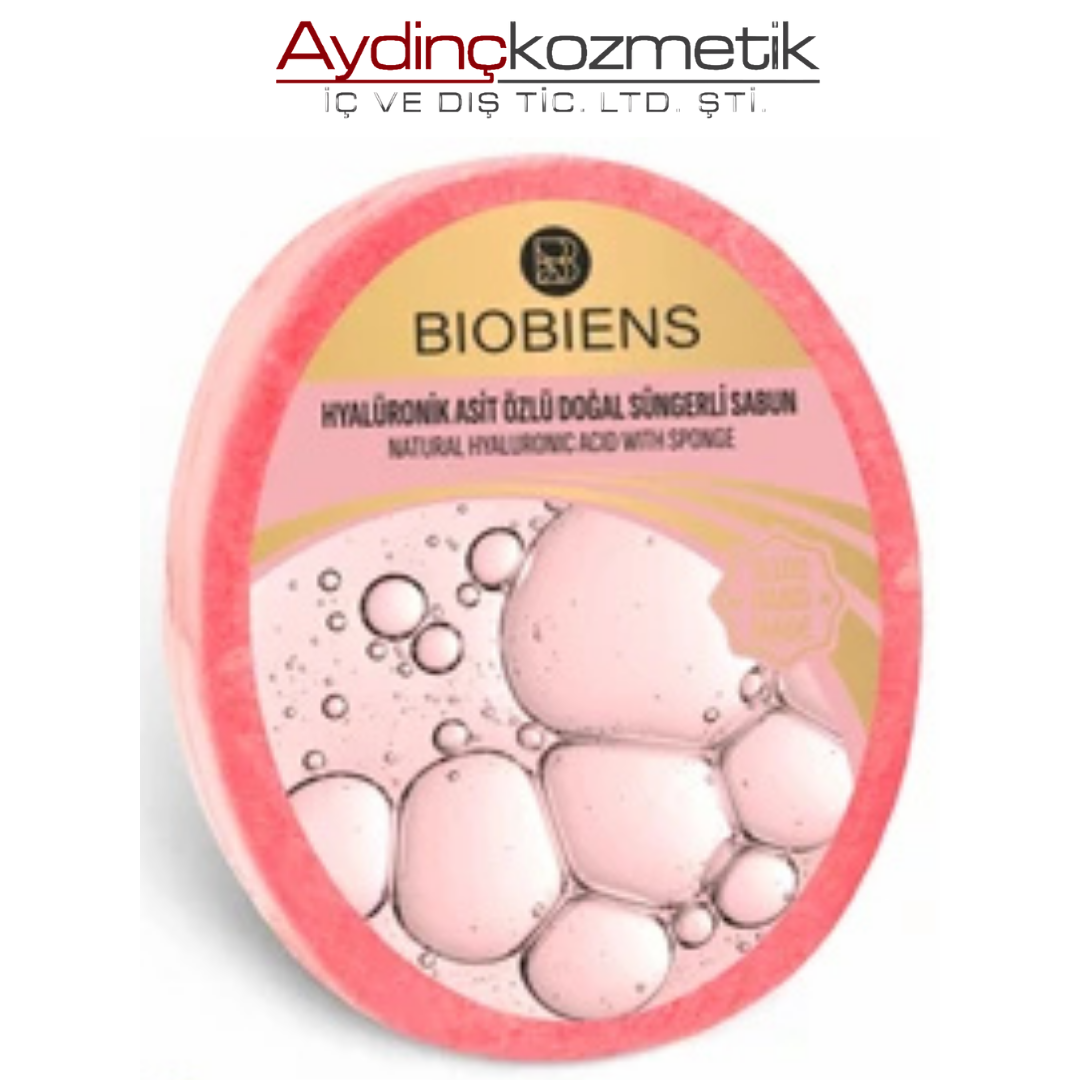 Biobiens Süngerli̇ Sabun 130gr Hyalüroni̇k Asi̇t